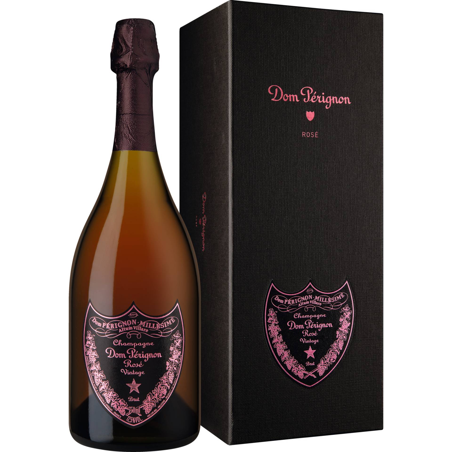 Champagne Dom Pérignon Rosé, Brut, Champagne AC, Geschenkverpackung, Champagne, 2009, Schaumwein von Dom Perignon, 51200 Epernay, France