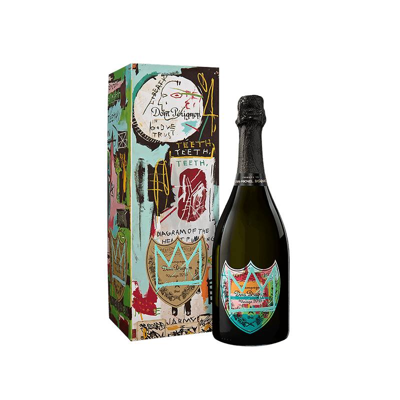 Dom Pérignon : Vintage Jean-Michel Basquiat Special Edition - Tribute to Jean-Michel Basquiat* - Collection - Blue Design 2015 von Dom Pérignon