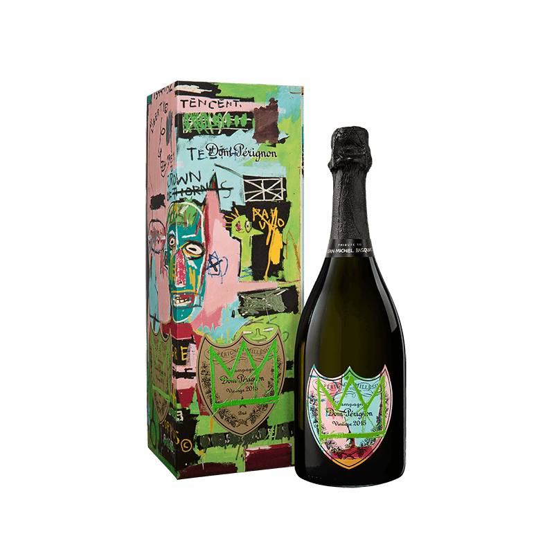 Dom Pérignon : Vintage Jean-Michel Basquiat Special Edition - Tribute to Jean-Michel Basquiat* - Collection - Green Design 2015 von Dom Pérignon