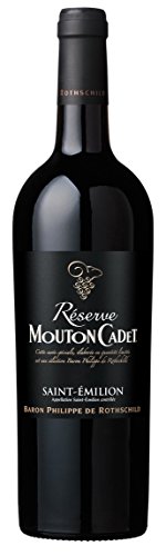 Baron Philippe de Rothschild Mouton Cadet Réserve Saint-Émilion AOC 2018 trocken (1 x 0,75 L Flasche) von Mouton Cadet