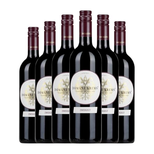 Domäne Krems Zweigelt Kremstal 75 cl Rotwein (Karton mit 6 Flaschen von 75 cl) von Domäne Krems