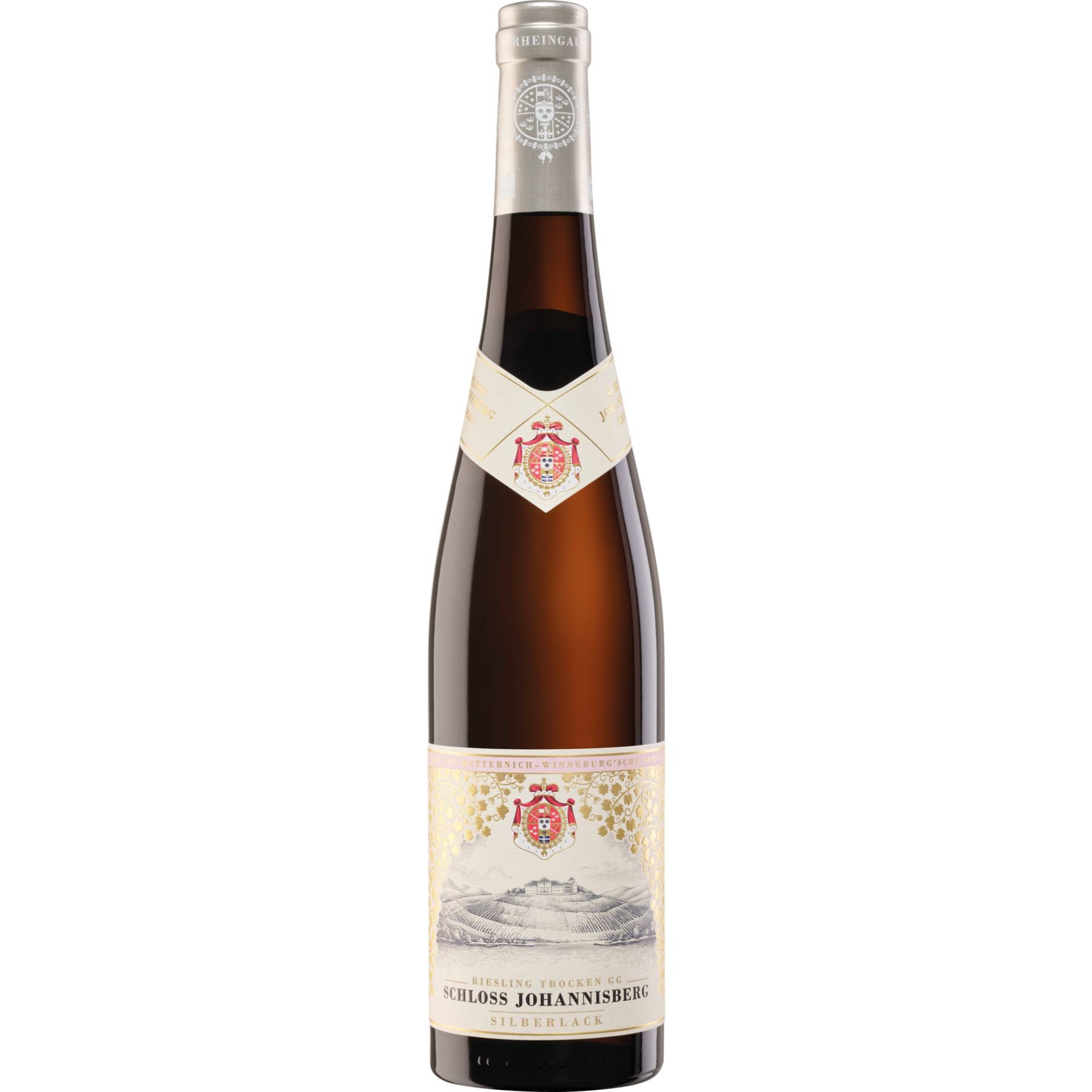 Silberlack Riesling GG, Trocken, Rheingau, Rheingau, 2022, Weißwein von Domäne Schloss Johannisberg, D - 65366 Geisenheim