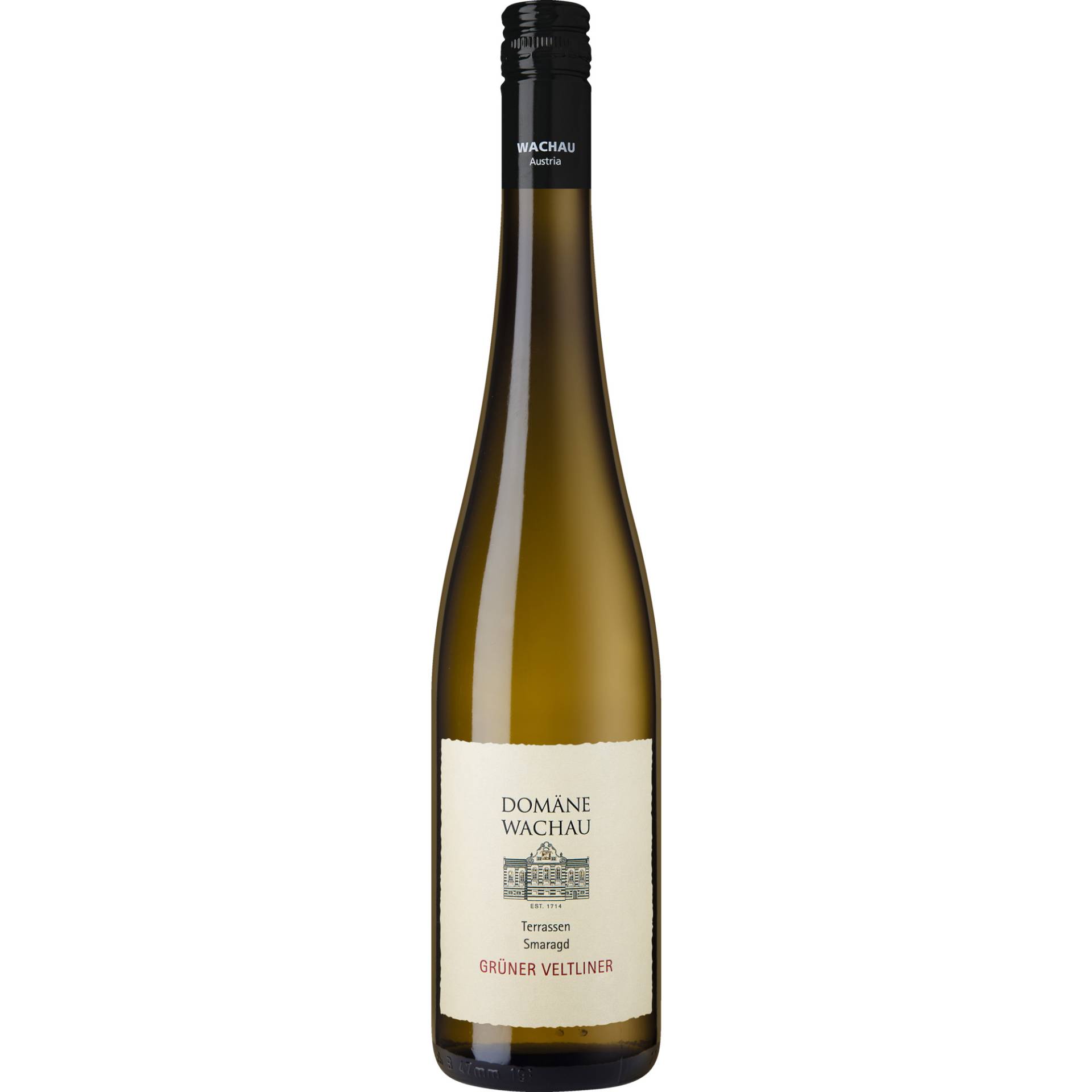 Terrassen Grüner Veltliner Smaragd, Trocken, Wachau DAC, Niederösterreich, 2023, Weißwein von Domäne Wachau, 3601 Dürnstein, Österreich