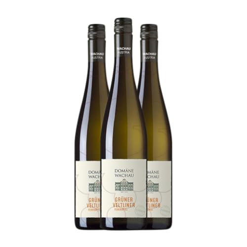 Domäne Wachau Federspiel Terrassen Grüner Veltliner Jung 75 cl (Schachtel mit 3 Flaschen von 75 cl)