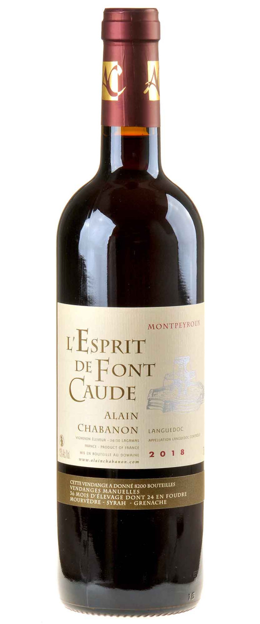 Domaine Alain Chabanon L'Esprit de Font Caude Bio 2018 von Domaine Alain Chabanon