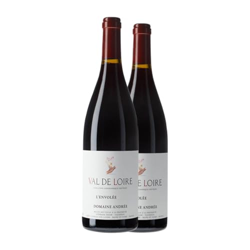 Andrée L'Envolée Gamay Val de Loire 75 cl Rotwein (Karton mit 2 Flaschen von 75 cl) von Domaine Andrée