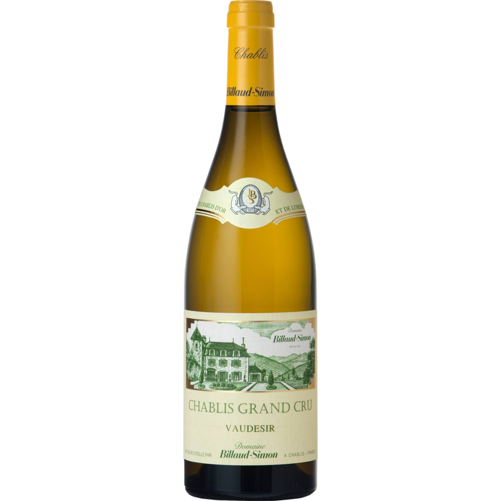 Chablis Vaudésir, Chablis Grand Cru AOP, Burgund, 2021, Weißwein von Domaine Billaud Simon - 1 Quai de Reugny, 89800 Chablis, Frankreich