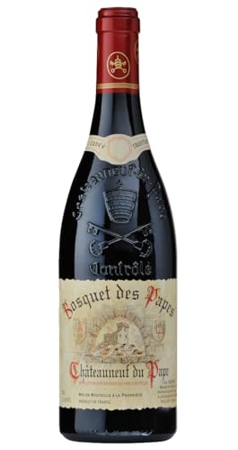 Bosquet des Papes Châteauneuf du Pape Cuvée Tradition 2022 | Rotwein | Rhône – Frankreich | 1 x 0,75 Liter von Domaine Bosquets des Papes