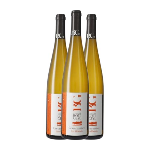 Bott-Geyl Les Éléments Gewürztraminer Alsace 75 cl Weißwein (Karton mit 3 Flaschen von 75 cl) von Domaine Bott-Geyl