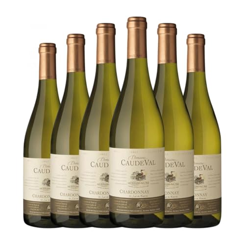 Caude Val Chardonnay Vin de Pays d'Oc 75 cl Weißwein (Karton mit 6 Flaschen von 75 cl) von Domaine Caude Val