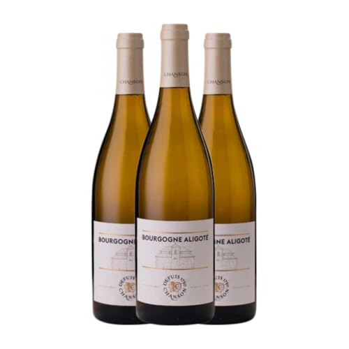 Chanson Aligoté Bourgogne Alterung 75 cl Weißwein (Karton mit 3 Flaschen von 75 cl) von Domaine Chanson