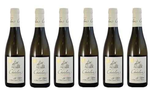 6x 0,375l - 2022er - Domaine Chatelain - Les Vignes de Saint-Laurent l'Abbaye - HALBE - Pouilly-Fumé A.O.P. - Loire - Frankreich - Weißwein trocken von Domaine Chatelain