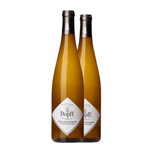 Dopff au Molin Blanco Gewürztraminer Alsace 75 cl Weißwein (Karton mit 2 Flaschen von 75 cl) von Domaine Dopff au Molin