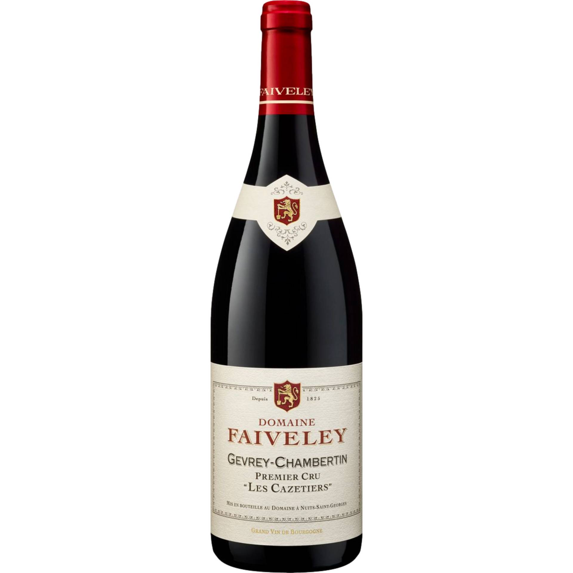 Domaine Faiveley Gevrey-Chambertin Les Cazetiers, Gevrey-Chambertin 1er Cru AOP, Burgund, 2021, Rotwein von Domaine Faiveley, 8 Rue du Tribourg, 21700 Nuits-Saint-Georges