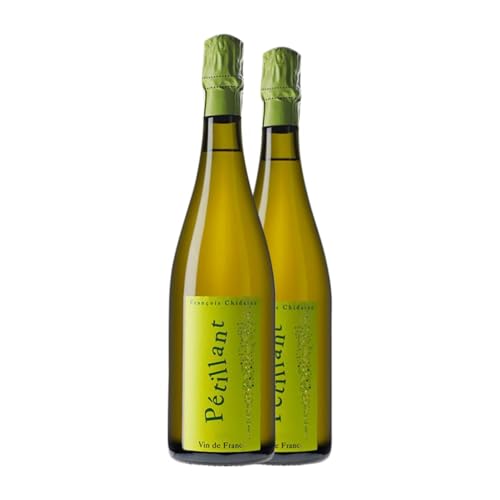 François Chidaine Pétillant Chenin Weiß 75 cl Weißer Sekt (Karton mit 2 Flaschen von 75 cl) von Domaine François Chidaine