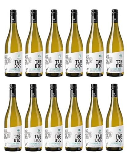 12x 0,75l - 2023er - Domaine Gayda - T'Air - Sauvignon Blanc - Pays d'Oc I.G.P. - Frankreich - Weißwein trocken von Domaine Gayda