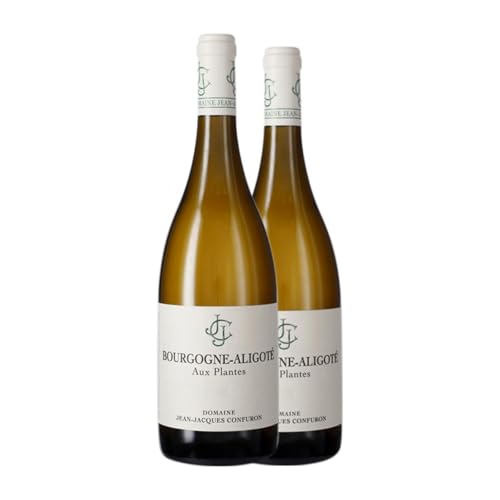 Confuron Aux Plantes Aligoté Bourgogne Aligoté 75 cl Weißwein (Karton mit 2 Flaschen von 75 cl) von Domaine Jean-Jacques Confuron