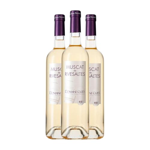 L'Ostal Cazes Muscat von Alexandria Muscat de Rivesaltes 75 cl Weißwein (Karton mit 3 Flaschen von 75 cl) von Domaine L'Ostal Cazes