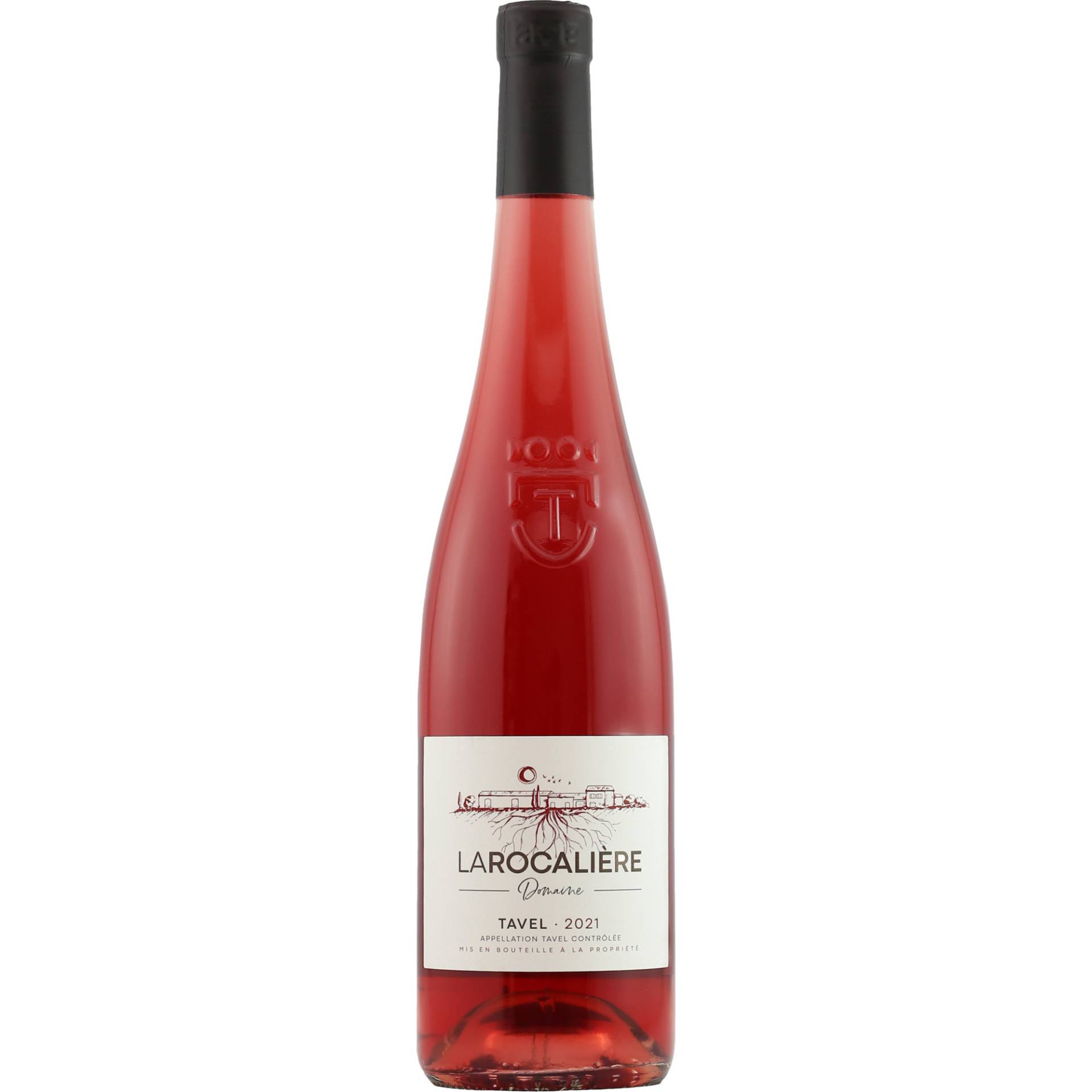 Domaine La Rocalière Rosé, Tavel AOP, Rhône, 2023, Roséwein von Domaine La Rocalière - Le Palai Nord, 30126 Tavel, Frankreich