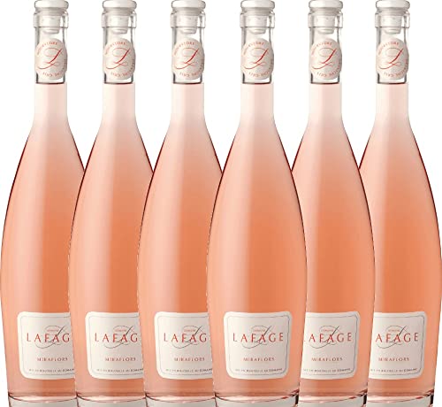 Miraflors Rosé Domaine Lafage Roséwein 6 x 0,75l VINELLO - 6x - Weinpaket inkl. kostenlosem VINELLO.weinausgießer von Domaine Lafage