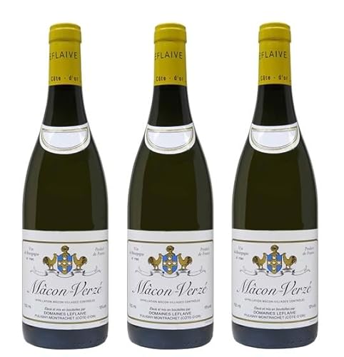 3x 0,75l - 2022er - Domaine Leflaive - Mâcon-Verzé A.O.P. - Burgund - Frankreich - Weißwein trocken von Domaine Leflaive