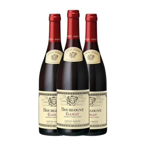 Louis Jadot Rouge Gamay Bourgogne 75 cl Rotwein (Karton mit 3 Flaschen von 75 cl) von Domaine Louis Jadot