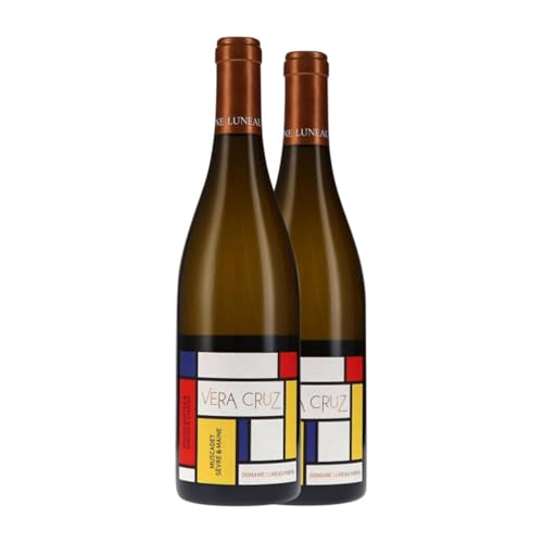 Luneau-Papin Vera Cruz Melon de Bourgogne Muscadet-Sèvre et Maine 75 cl Weißwein (Karton mit 2 Flaschen von 75 cl) von Domaine Luneau-Papin