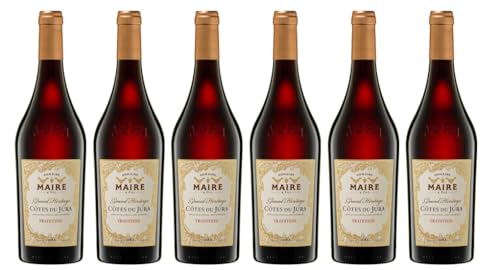 6x 0,75l - Domaine Maire & Fils - Grand Héritage - Tradition Rouge - Côtes du Jura A.O.P. - Frankreich - Rotwein trocken von Domaine Maire & Fils