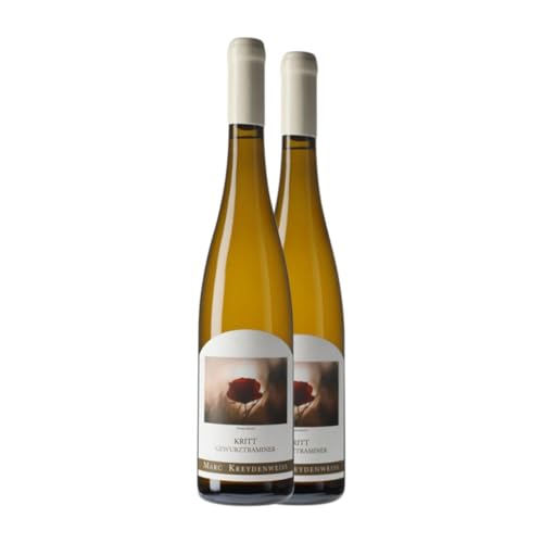 Marc Kreydenweiss Kritt Gewürztraminer Alsace 75 cl Weißwein (Karton mit 2 Flaschen von 75 cl) von Domaine Marc Kreydenweiss