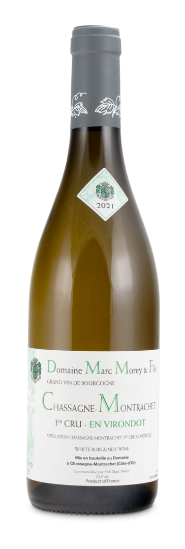 2021 Chassagne-Montrachet Premier Cru AC "En Virondot" von Domaine Marc Morey