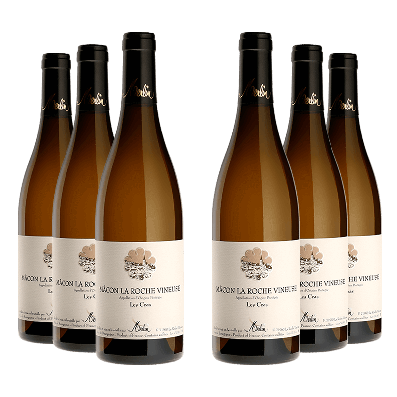 Domaine Merlin : Mâcon La Roche Vineuse "Les Cras" 2021 von Domaine Merlin