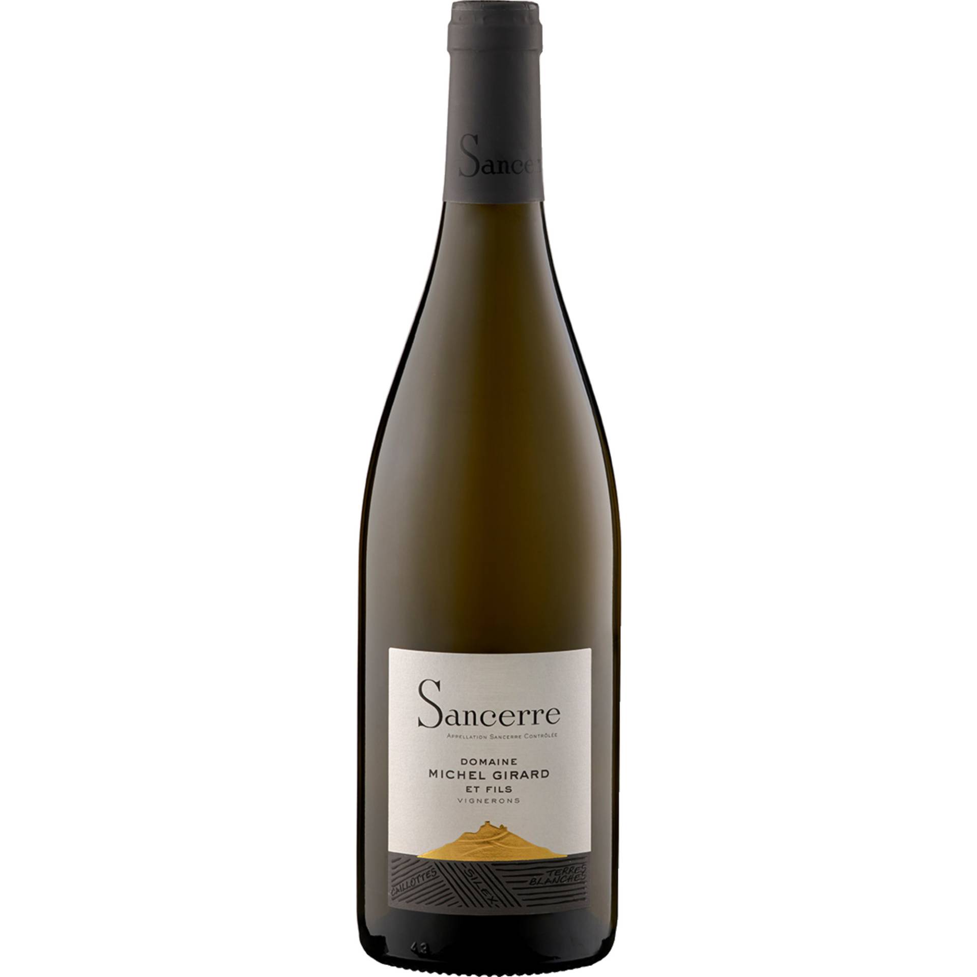 Domaine Michel Girard Sancerre Blanc, Sancerre AOP, Loire, 2023, Weißwein von Domaine Michel Girard et Fils ,   FR 18300 Verdigny en Sancerre