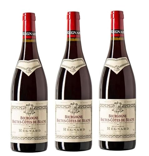 3x 0,75l - 2022er - Domaine Régnard - Hautes Côtes de Beaune A.O.P. - Burgund - Frankreich - Rotwein trocken von Domaine Régnard