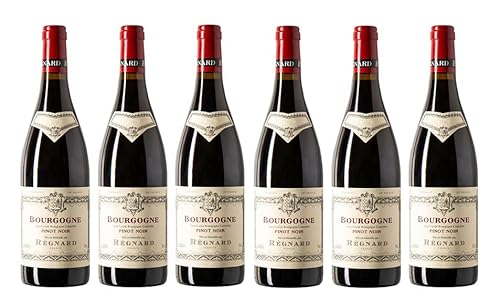 6x 0,75l - 2022er - Domaine Régnard - Pinot Noir - Bourgogne A.O.P. - Burgund - Frankreich - Rotwein trocken von Domaine Régnard