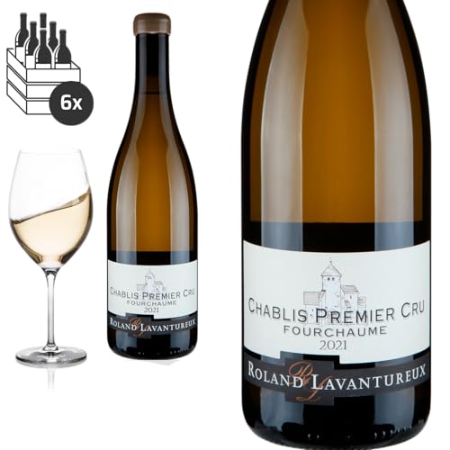 6er Karton 2022 Chablis 1er Cru Fourchaume Domaine Roland Lavantureux - Weißwein von Domaine Roland Lavantureux