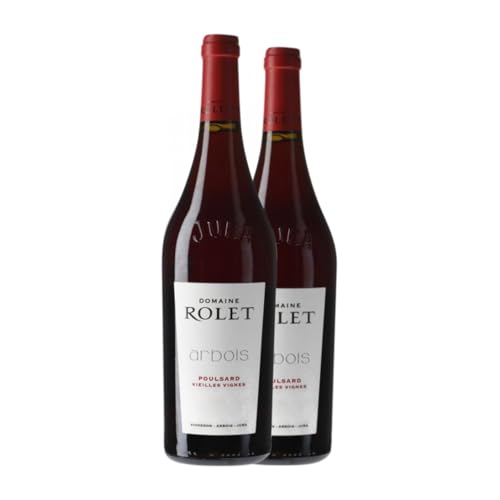 Rolet Vielles Vignes Poulsard Arbois 75 cl Rotwein (Karton mit 2 Flaschen von 75 cl) von Domaine Rolet