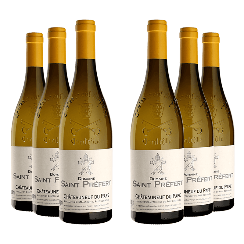 Domaine Saint Préfert : Châteauneuf-du-Pape 2019 - Weiss von Domaine Saint Préfert