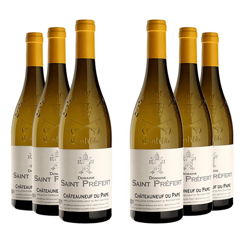 Domaine Saint Préfert : Châteauneuf-du-Pape 2019 - Weiss von Domaine Saint Préfert