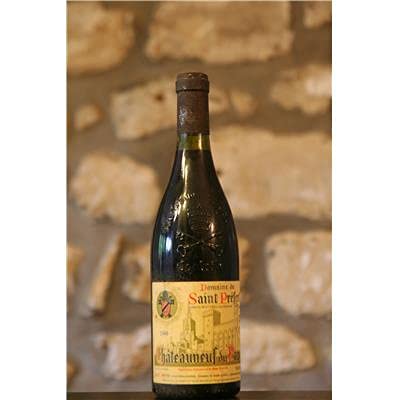 chateauneuf du Pape,rouge, Domaine Saint Prefert 1989 von Domaine Saint Prefert