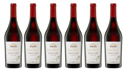 6x 0,75l - 2021er - Domaine Maire & Fils - Grand Minéral - Pinot Noir - Côtes du Jura A.O.P. - Frankreich - Rotwein trocken von Domaine Servin