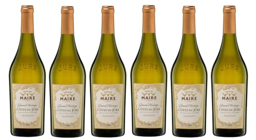 6x 0,75l - Domaine Maire & Fils - Grand Héritage - Tradition - Blanc - Côtes du Jura A.O.P. - Frankreich - Weißwein trocken von Domaine Servin