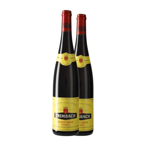 Trimbach Spätburgunder Alsace 75 cl Rotwein (Karton mit 2 Flaschen von 75 cl) von Domaine Trimbach