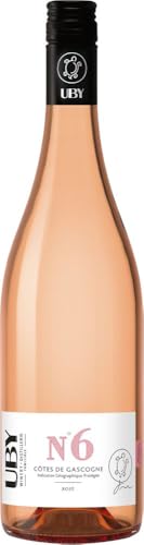 Domaine Uby Uby No. 6 Rosé Côtes de Gascogne IGP 2023 (1 x 0.75 l) von Domaine Uby