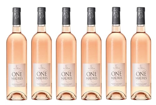 6x 0,75l - 2023er - Domaine Val d'Astier - One Maures - Vin de Pays de Maures I.G.P. - Provence - Frankreich - Roséwein trocken von Domaine Val d'Astier