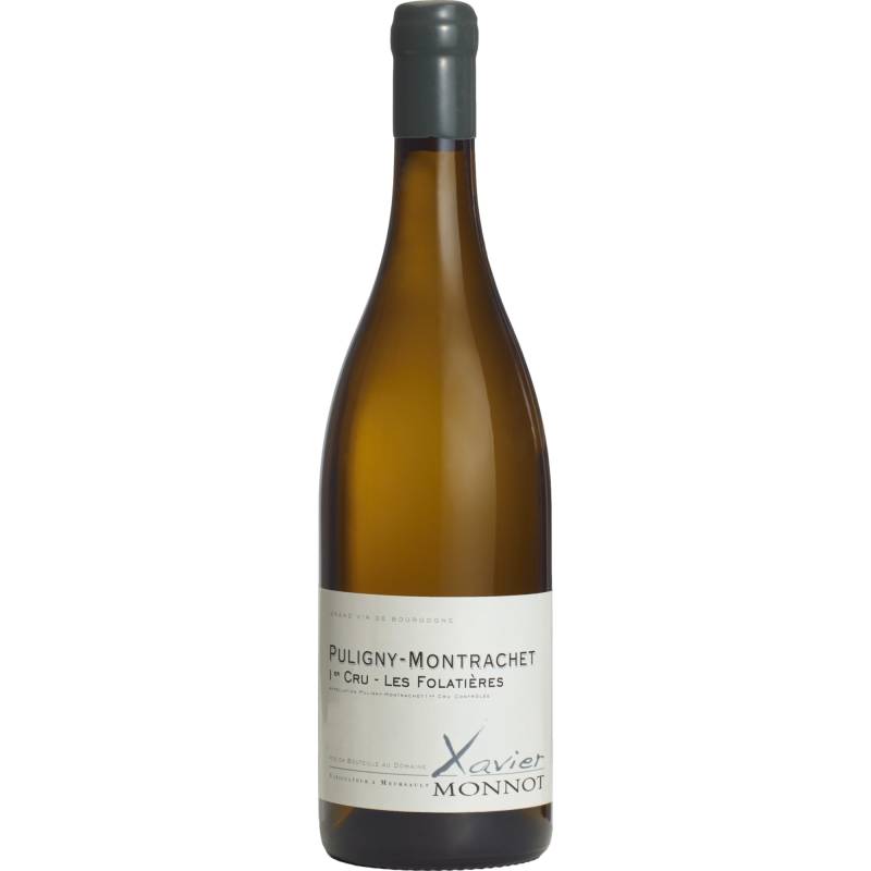 Xavier Monnot Puligny Montrachet Les Folatières, Puligny-Montrachet 1er Cru AOP, Burgund, 2021, Weißwein von Domaine Xavier Monnot, 6 rue du docteur Rolland, 21190 Meursault