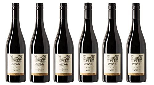 6x 0,75l - 2023er - Domaine de Belle Mare - Merlot - Pays d'Oc I.G.P. - Languedoc - Frankreich - Rotwein trocken von Domaine de Belle Mare