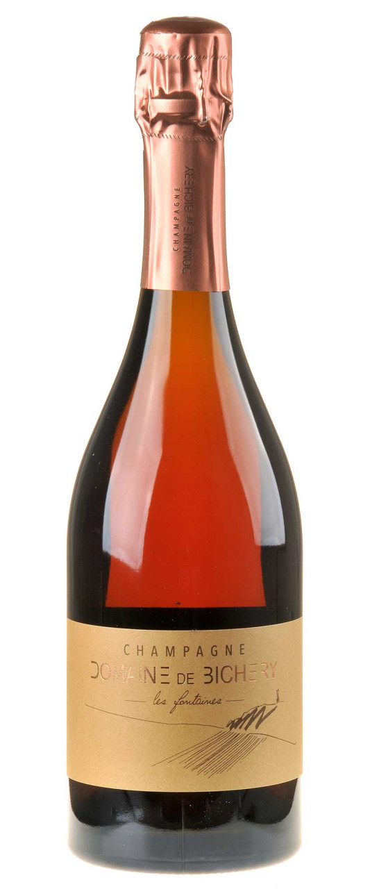 Domaine de Bichery Champagne Les Fontaines Rosé Brut Nature Bio 2021 von Domaine de Bichery