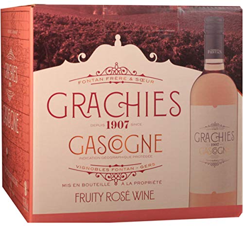 Domaine de Grachies BIB Cotes de Gascogne Rosé IGP 5.00 Liter von Domaine de Grachies