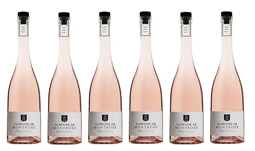 6x 0,75l - 2022er - Domaine de Montrose - Prestige - Rosé - Côtes du Thongue I.G.P. - Languedoc - Frankreich - Rosé-Wein trocken von Domaine de Montrose