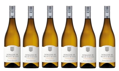 6x 0,75l - 2023er - Domaine de Montrose - Chardonnay - Côtes du Thongue I.G.P. - Languedoc - Frankreich - Weißwein trocken von Domaine de Montrose